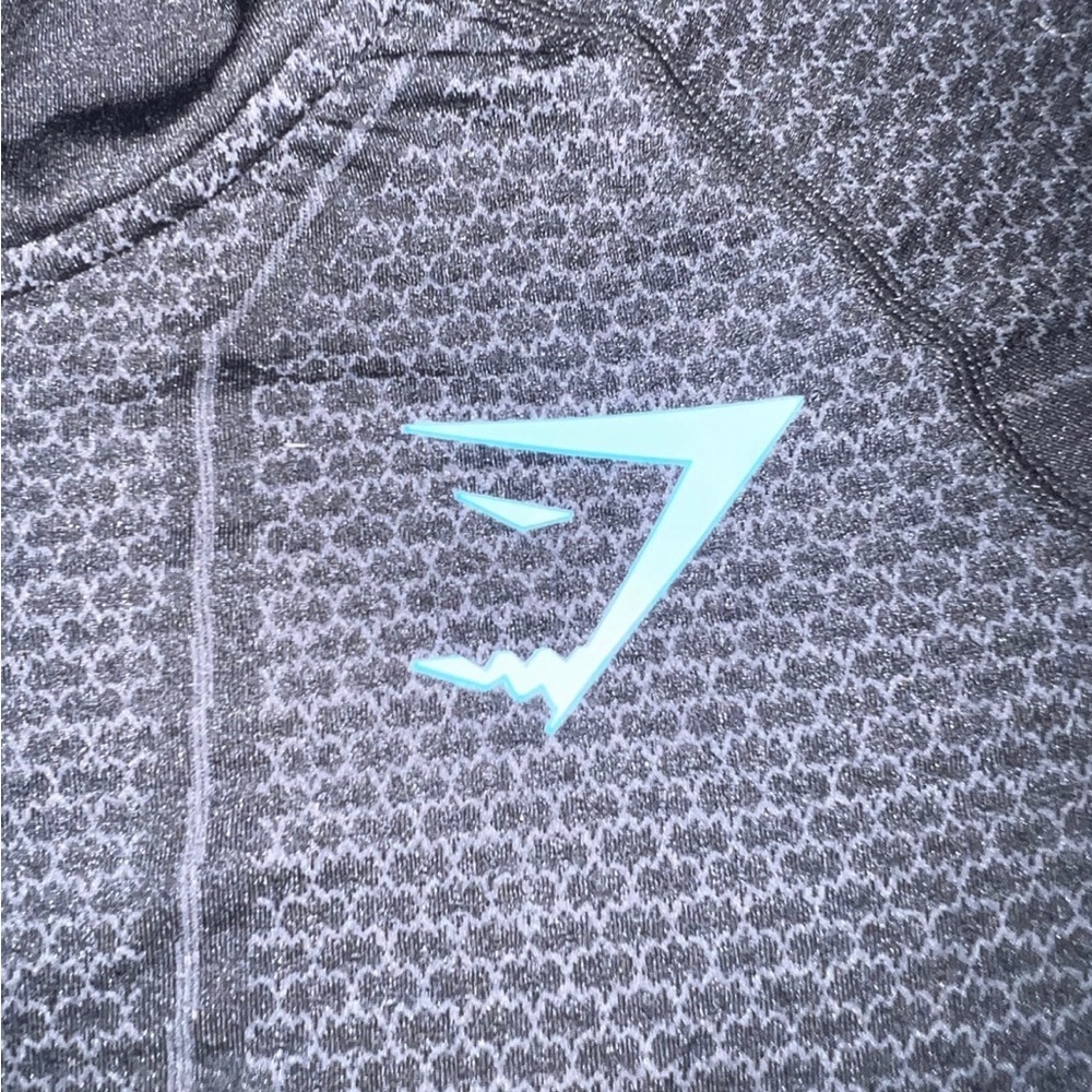rare gymshark v1 onyx hoodie